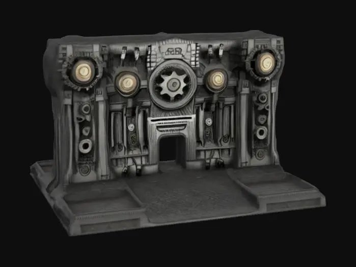 3D model for Clockwork Stadium