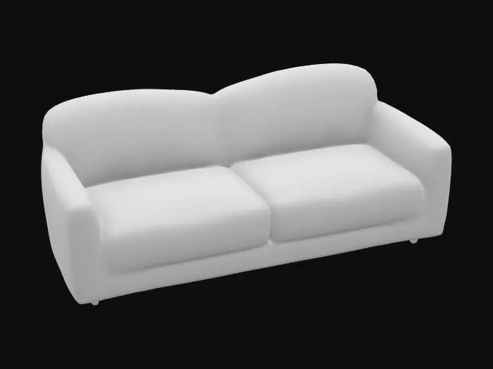3D model for Green sofa