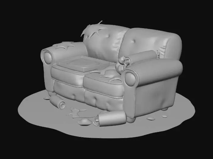 3D model for Autumn Couch Chaos