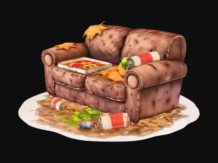 3D model for Autumn Couch Chaos