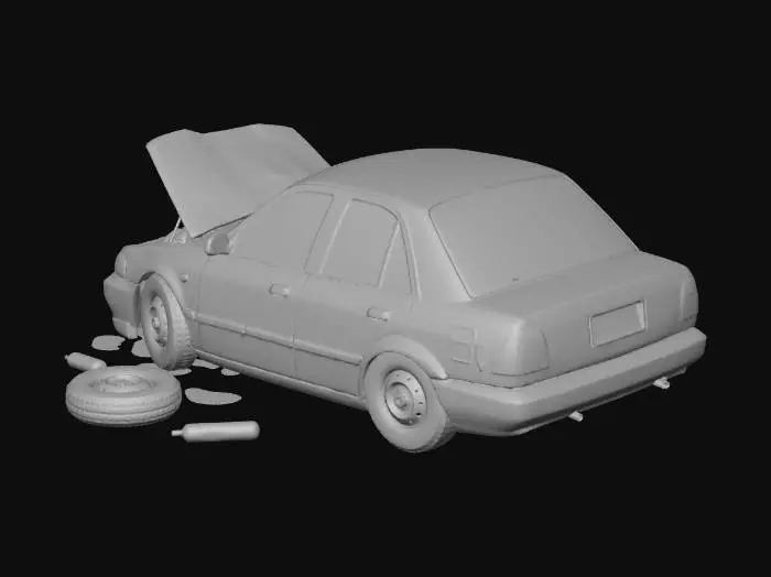 3D model for Alex Car