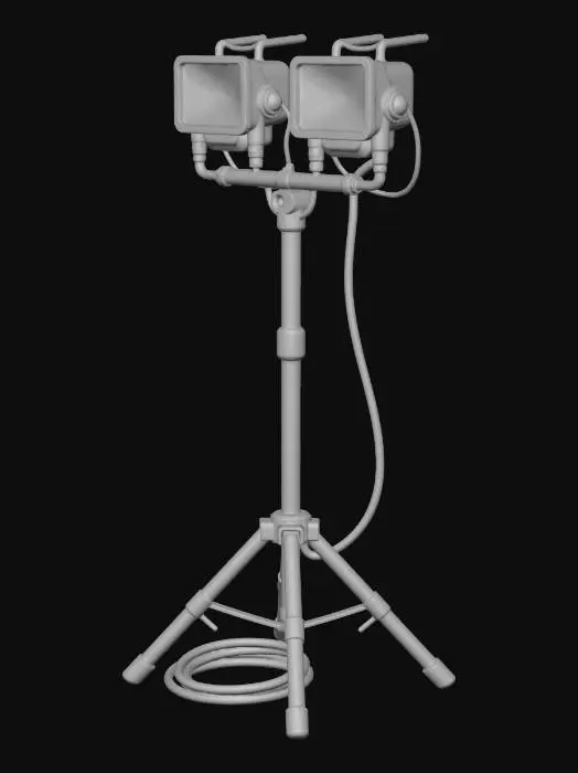 3D model for Twin Light Stand