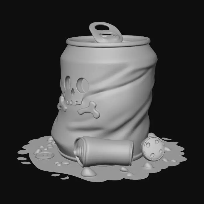 3D model for Toxic Brew