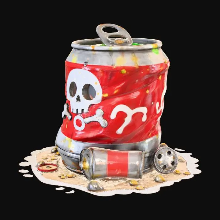 3D model for Toxic Brew