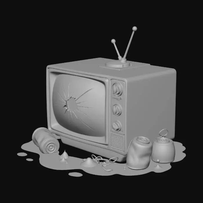 3D model for Broken Transmission