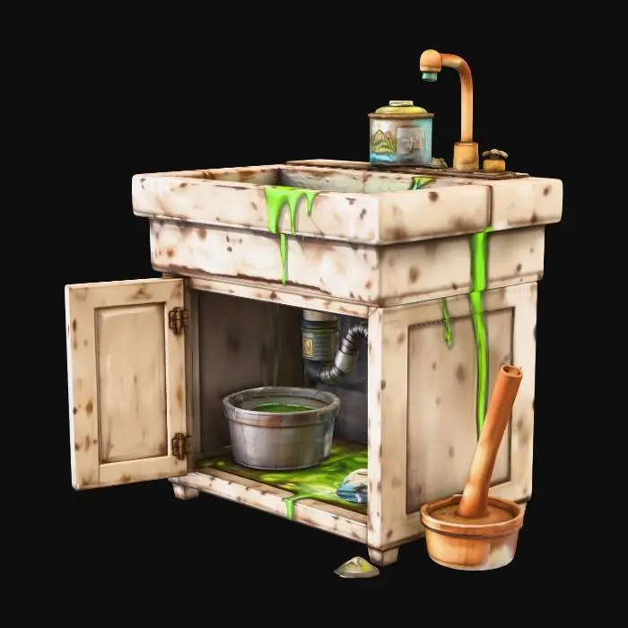 3D model for Potion Overflow