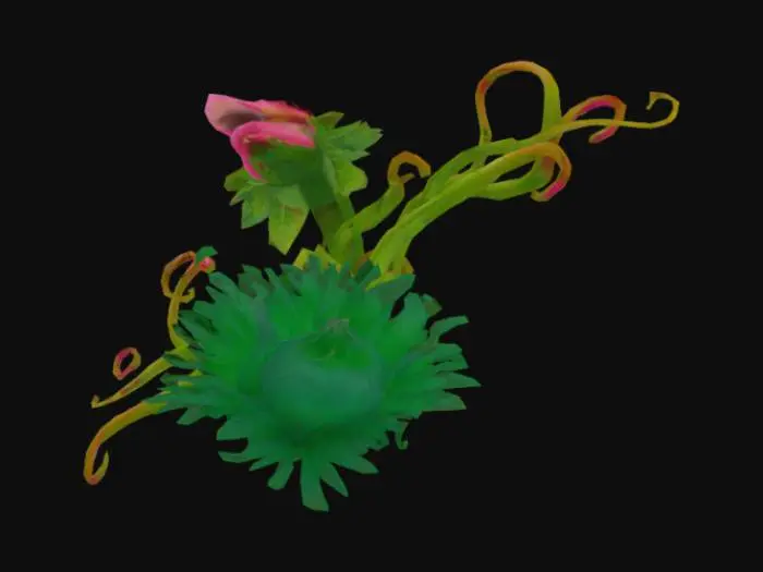 3D model for Venomous Tendrils