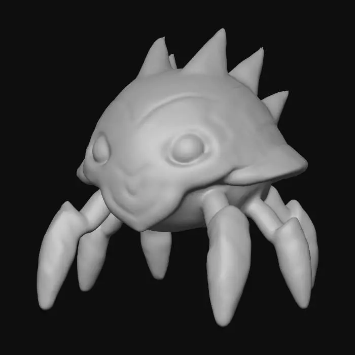 3D model for Spiky Arachnobot