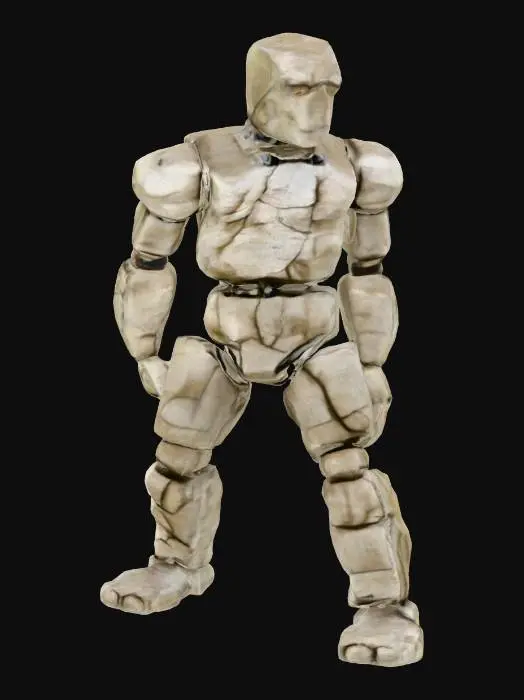 3D model for Mr Pebblez