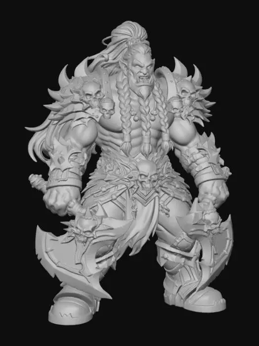 3D model for Lohktard colmillo rojo