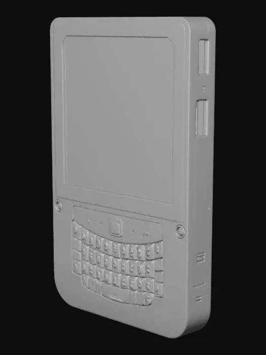 3D model for Handheld Device with Update Screen