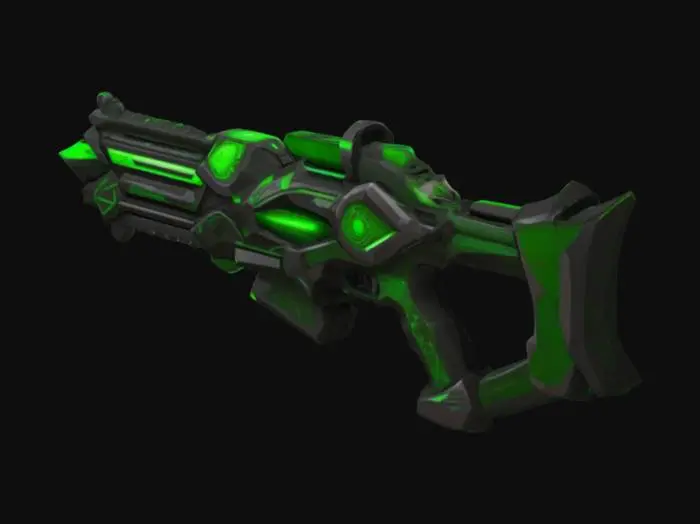 3D model for Galactic Rune Pistol