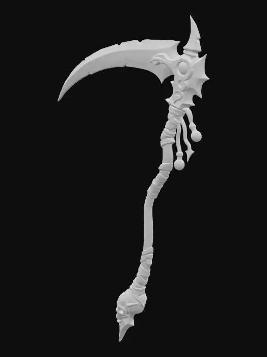 3D model for Plague Poisoned Scythe
