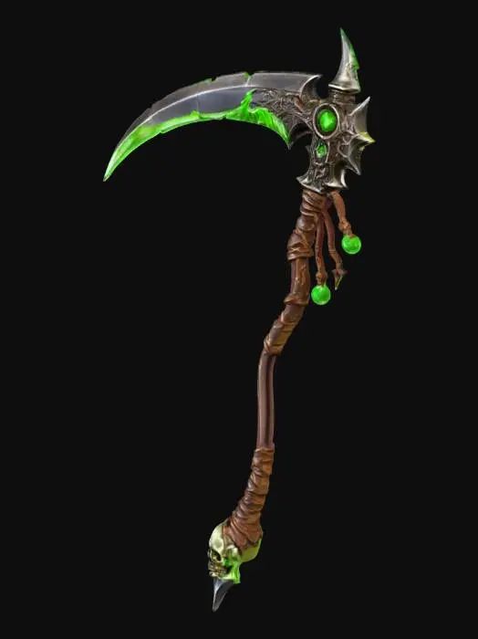 3D model for Plague Poisoned Scythe