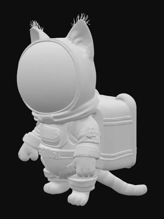 3D model for AstroKitty