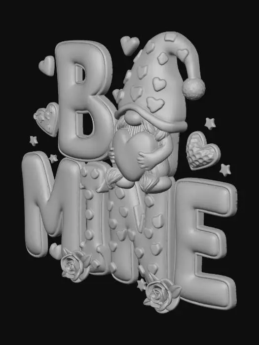 3D model for Valentine Gnome Celebration