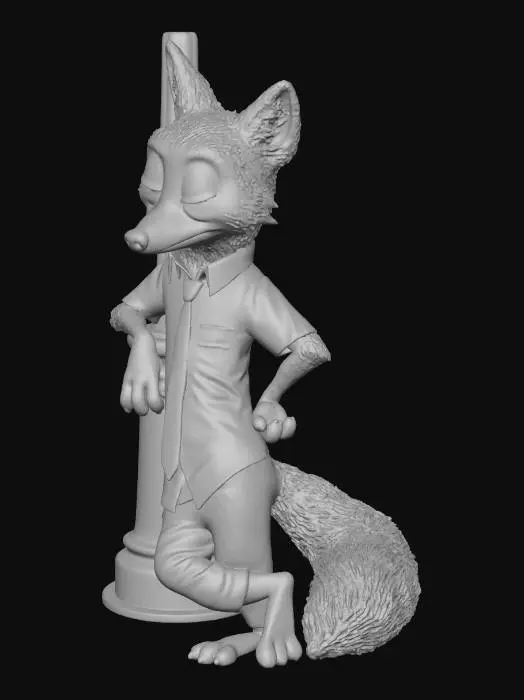 3D model for Nick Wilde