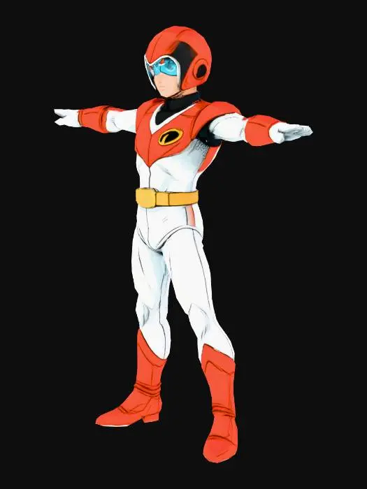 3D model for Heroic Pose