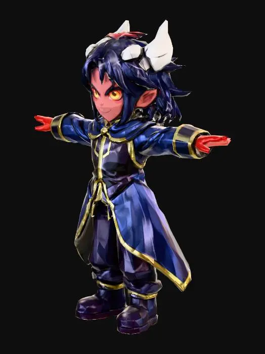 3D model for Demon Apprentice