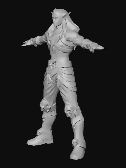 3D model for Skullbound Warlord