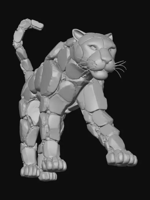 3D model for Stone Panther