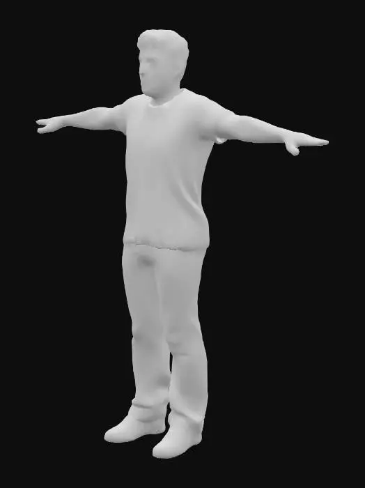3D model for Argentine teen drama film style, new millennium aesthetics, casual mid-2000s suburban Argentine street culture clothing, Thomás Lepera as Tomás