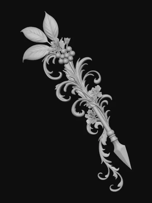 3D model for Botanical Spear