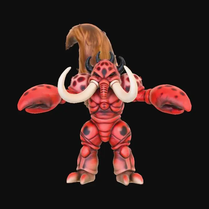 3D model for Beast Charge