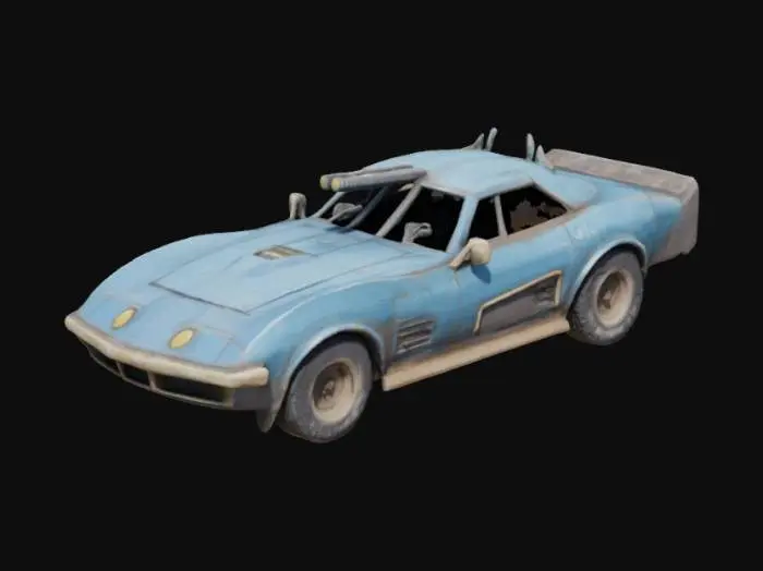 3D model for Battle Corvette