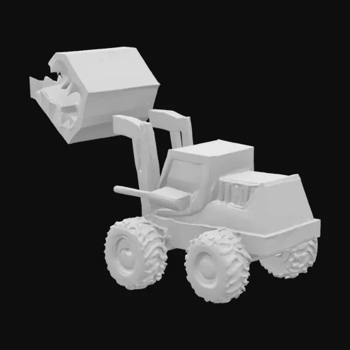 3D model for Metal Beast Dozer