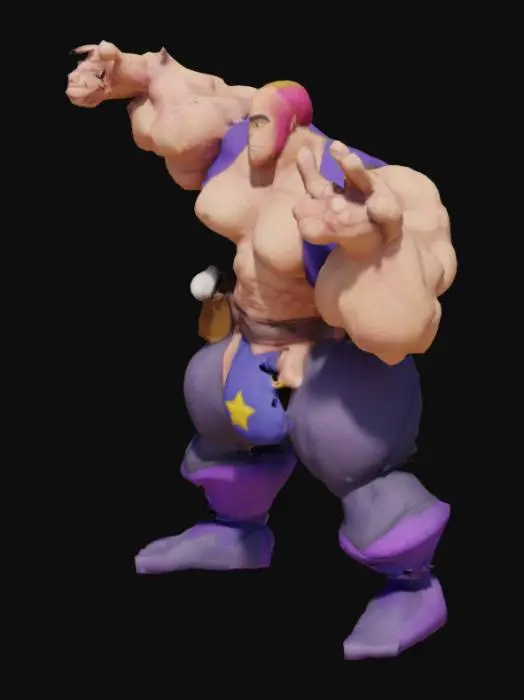 3D model for Muscle Sheriff