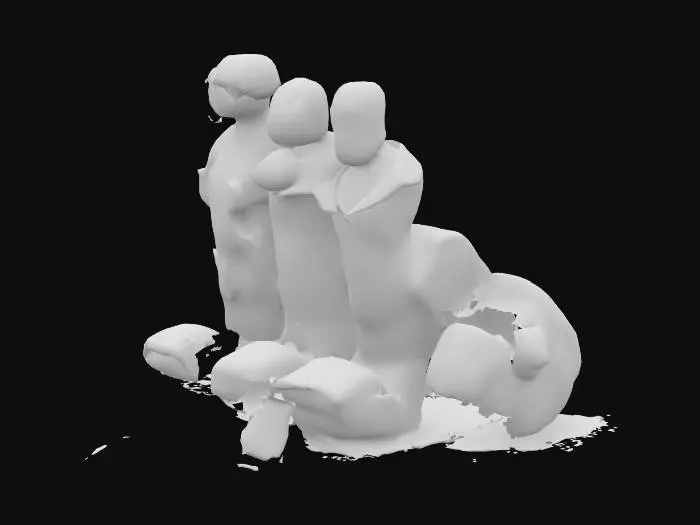 3D model for Fight Songs Album Cover