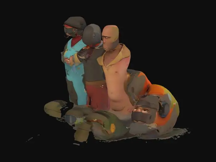 3D model for Fight Songs Album Cover