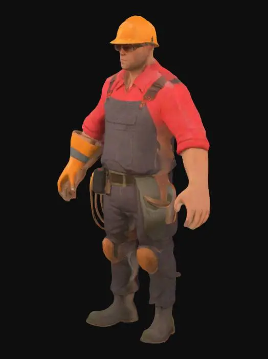 3D model for Engineer Character