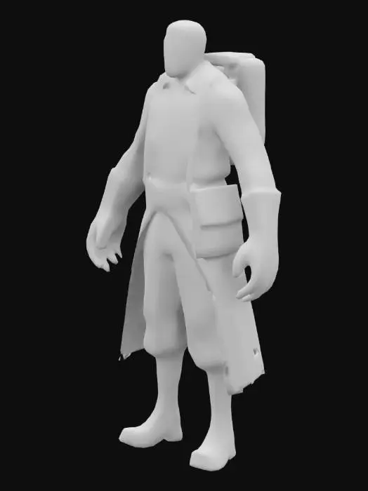 3D model for Medic Character