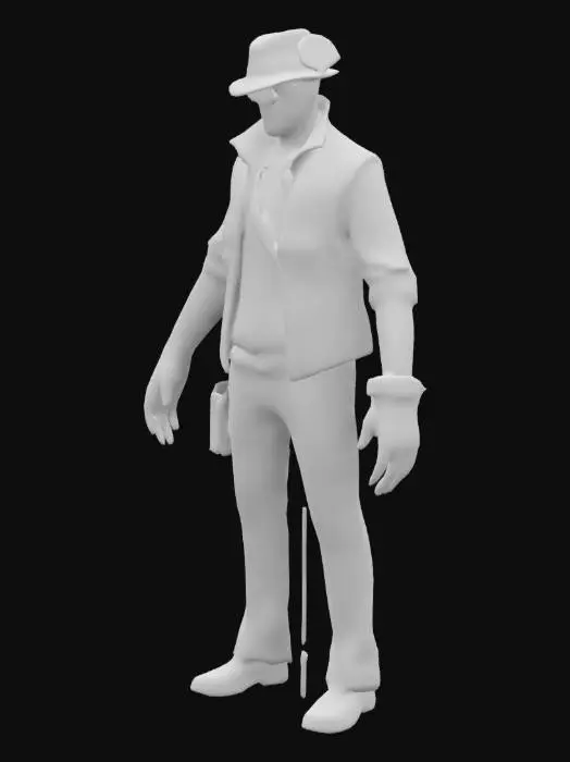 3D model for Sniper Stance