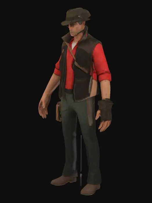 3D model for Sniper Stance