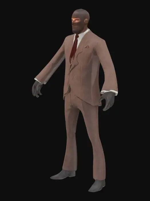 3D model for Spy Character