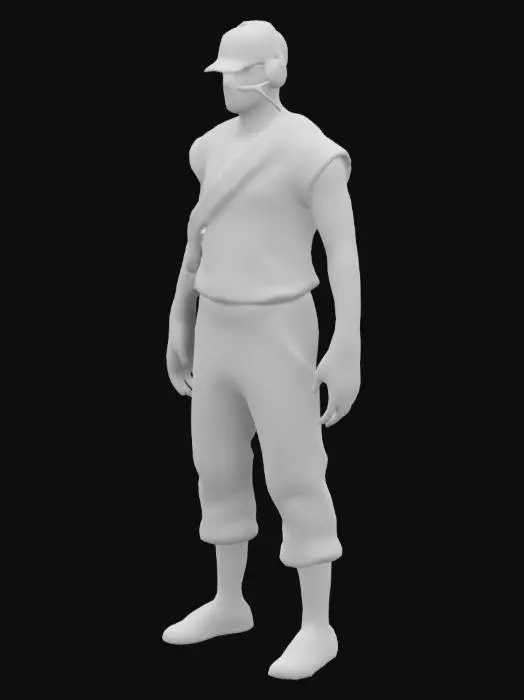 3D model for Scout Character