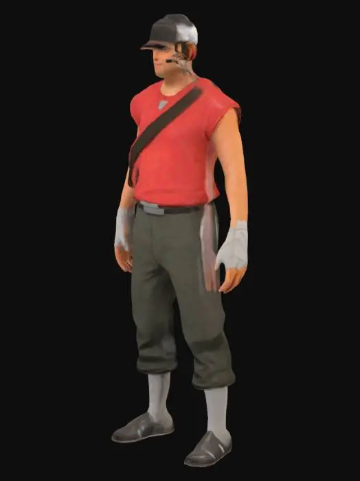 3D model for Scout Character