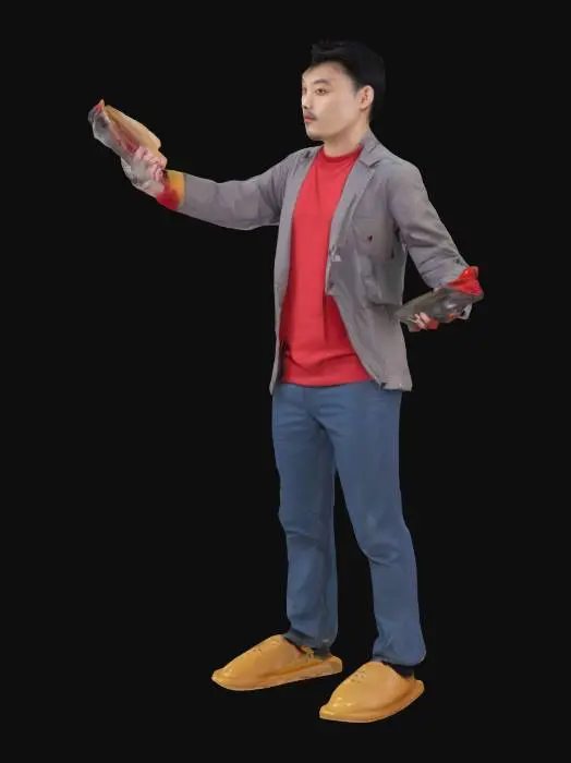 3D model for Shoefone Guy