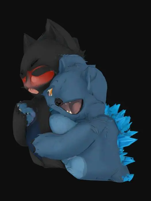 3D model for Monster Hug