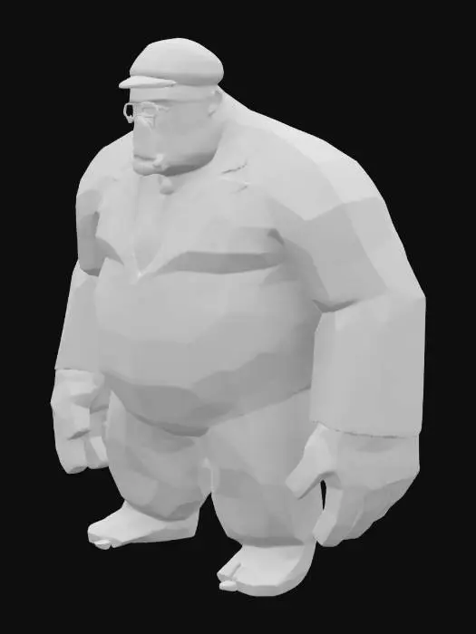 3D model for Gorilla Boss in Style