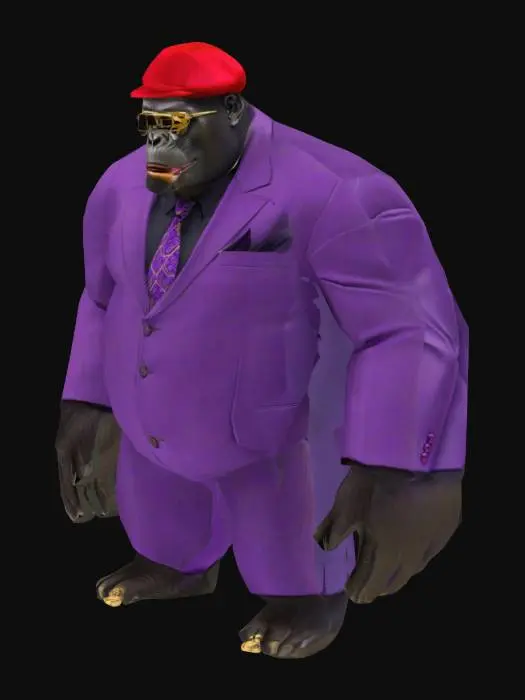 3D model for Gorilla Boss in Style