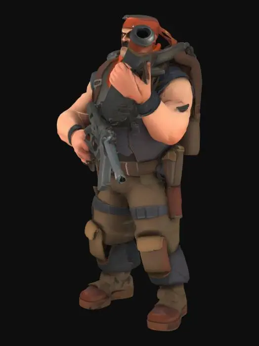 3D model for generate something team fortress 2 related