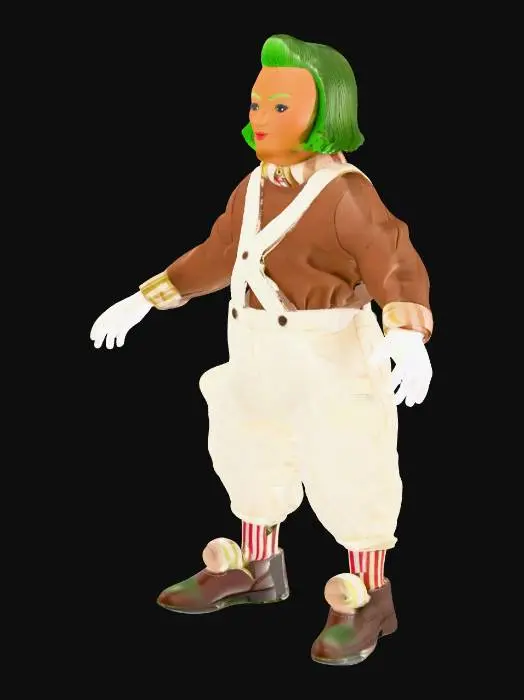 3D model for Oompa Loompa Character Model
