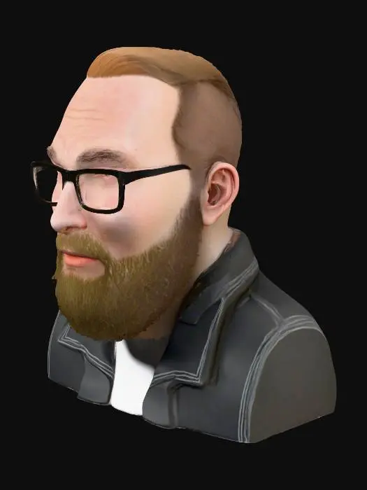 3D model for I don't know who this is.