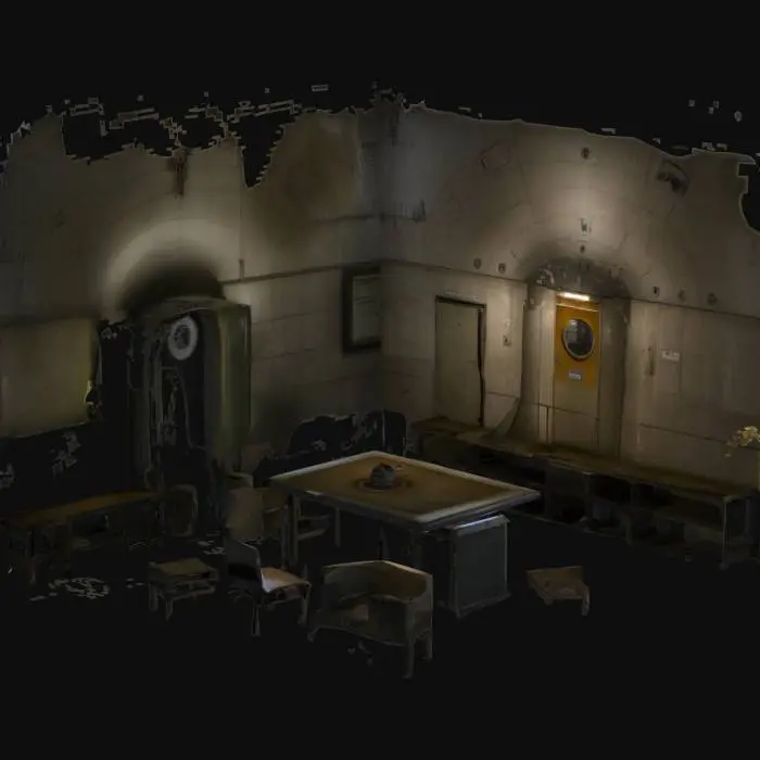 3D model for Führerbunker, #AroundTheWorld#