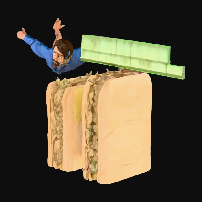 3D model for Subtember Promotion