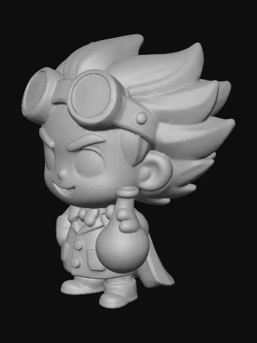 3D model for Mad Scientist, #villain#
